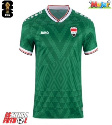 Irak Segunda Equipación Mujer Mundial 2026 Manga Corta